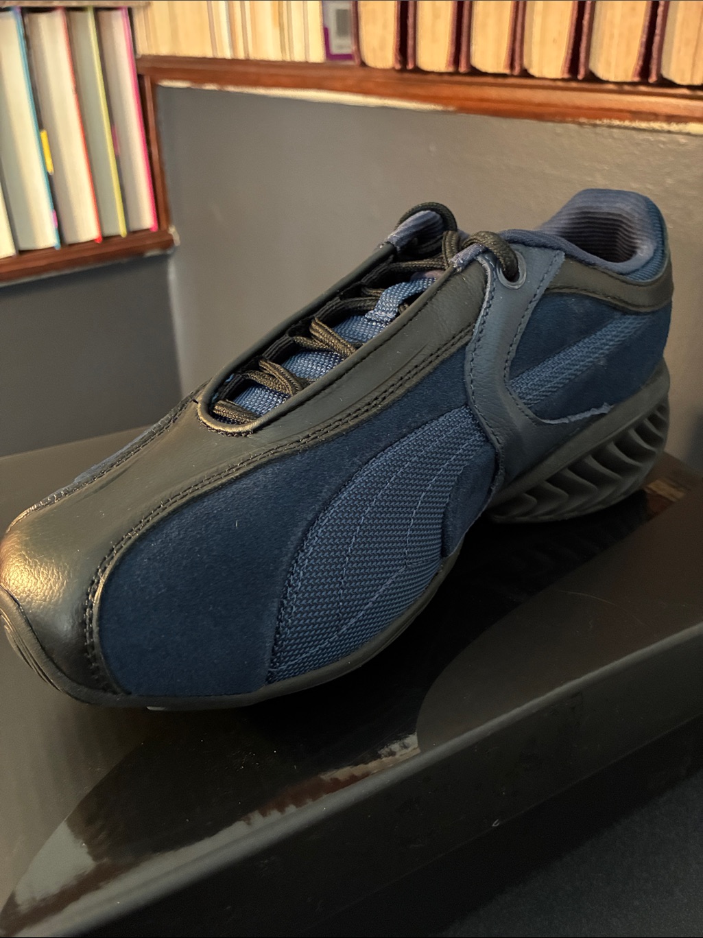 New Puma Cell Geo 1  Navy And Black
